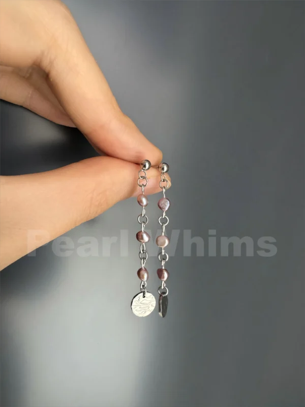 Chains-pearl-whims-designed-original-baroque-pearl-earrings-purple vibe