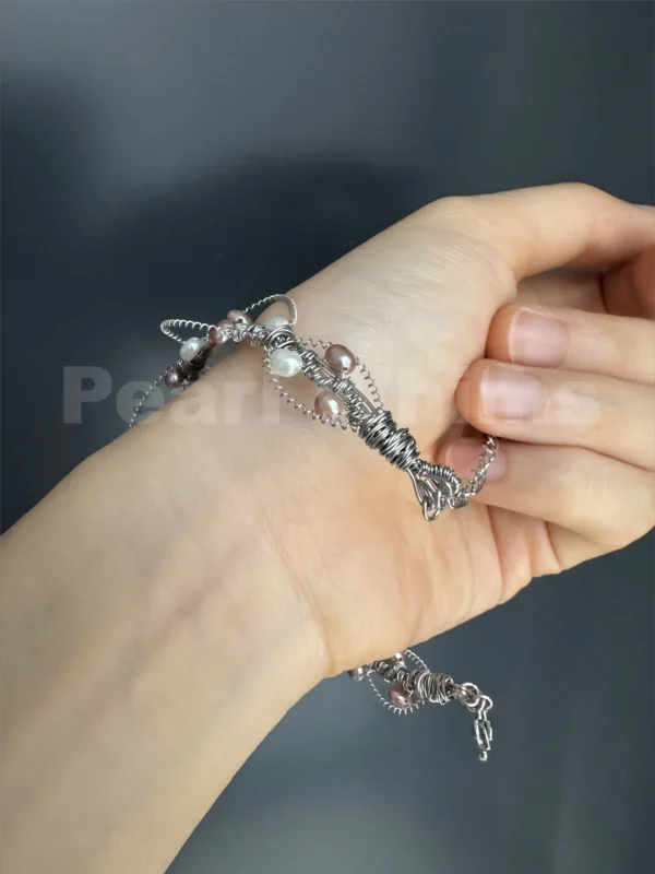Life & Flow Bracelet-pearl whims design-princess vibe