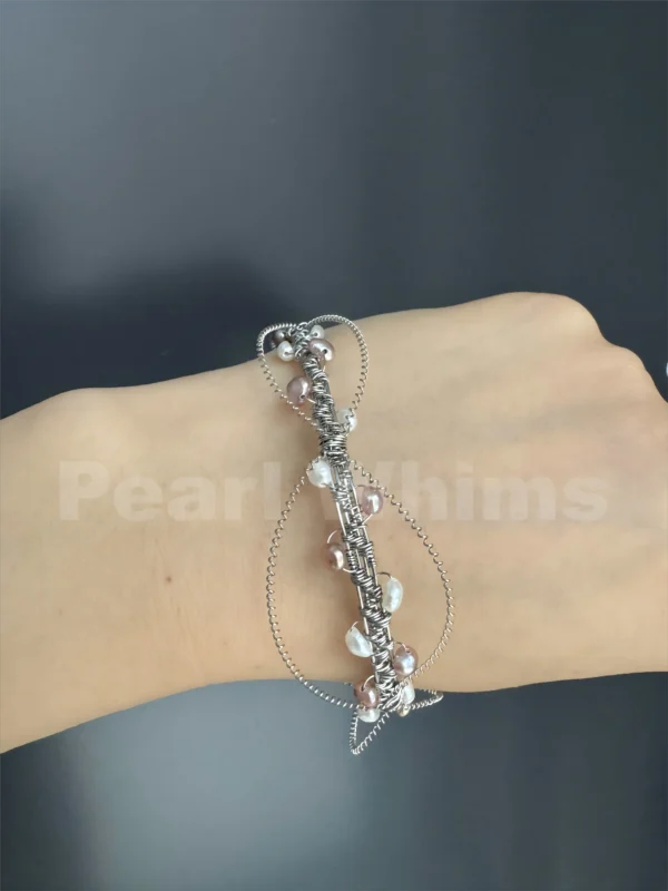 Life & Flow Bracelet-pearl whims design-radiant with elegance