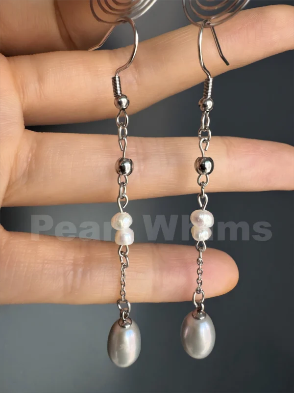 Suave-pearl-whims-designed-original-baroque-pearl-earrings-instantly sold after handmade
