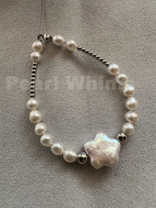 baby bracelet-4-5mm Cream+Baroque-5