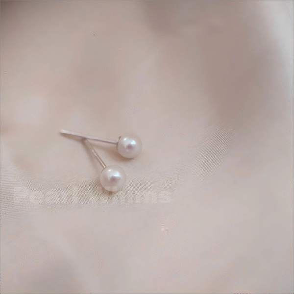 Pearl Studs S999 Silver
